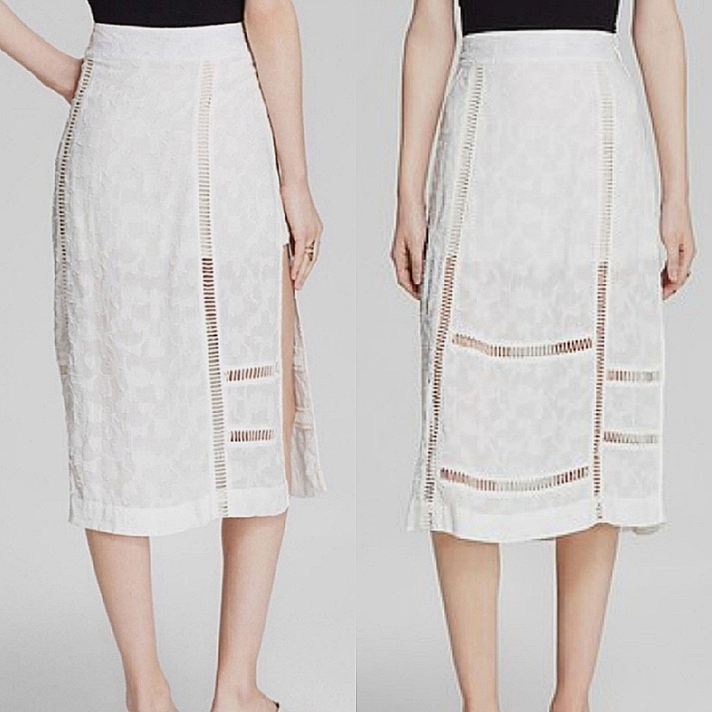 NWT🦋 Free People Love will Save You Midi Skirt, Size 10 - Picture 12 of 12